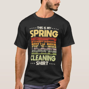 Camiseta Limpiador de la casa de citas de limpieza de prima