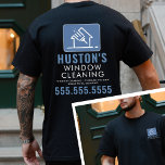 Camiseta Limpiador de la ventana de lavado del logotipo de<br><div class="desc">Aumente la visibilidad y el profesionalismo de su marca con nuestra camiseta limpiadora de ventanas con logotipo de limpieza profesional. Diseñada específicamente para empresas que ofrecen servicios de limpieza de paneles solares, lavado de ventanas y limpieza residencial y comercial, esta camisa presenta un logotipo personalizado que se muestra de forma...</div>
