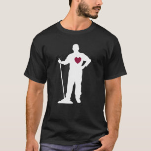 Camiseta limpiador de limpieza de conserjes de limpieza par
