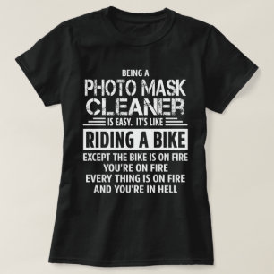 Camiseta Limpiador de máscaras fotográficas