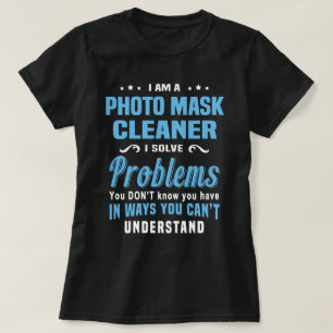 Camiseta Limpiador de máscaras fotográficas