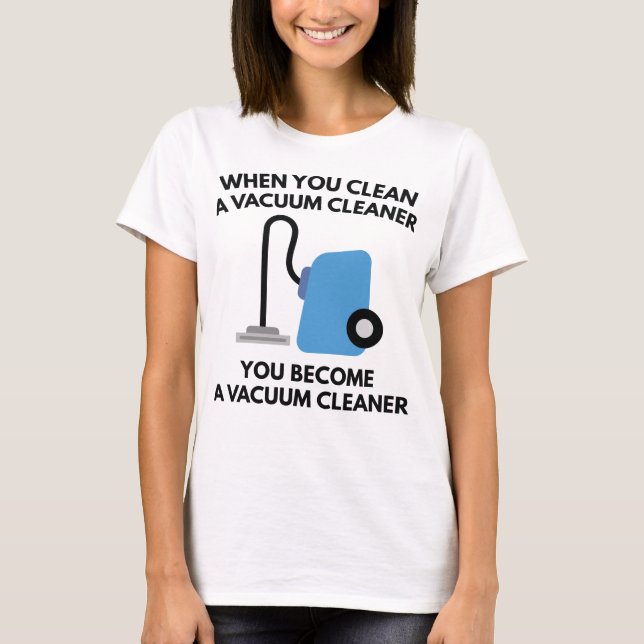 Camiseta Limpiador de vacío (Anverso)