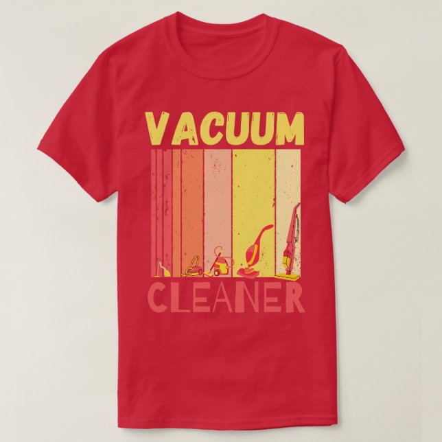 Camiseta Limpiador de vacío (Diseño del anverso)