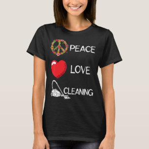 Camiseta Limpiador de vacío Amor Paz Corazón de la calma Li