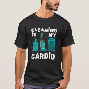 Camiseta Limpiador de vacío Cardio Limpieza Papelera de la