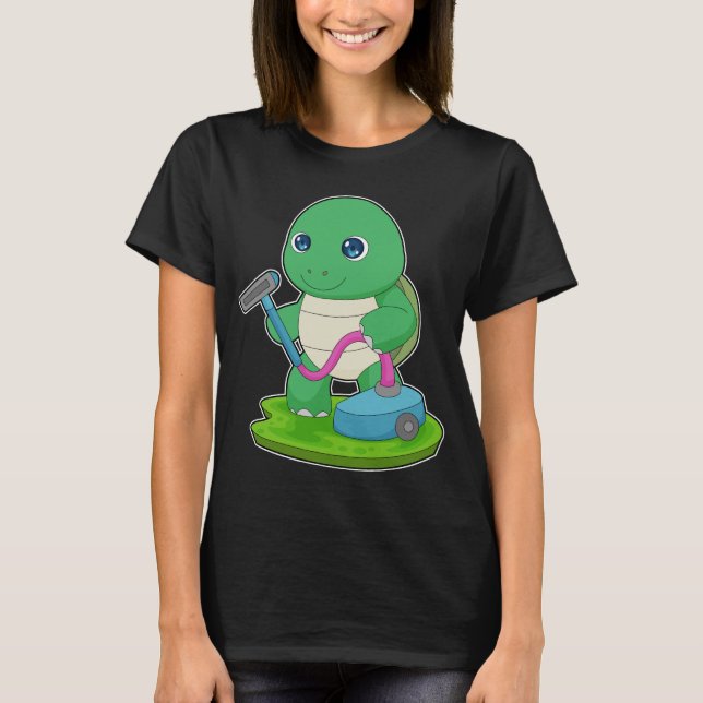 Camiseta Limpiador de vacío para el tinglar de tortugas (Anverso)