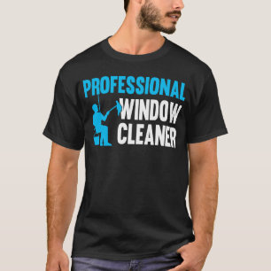 Camiseta Limpiador de ventanas profesional