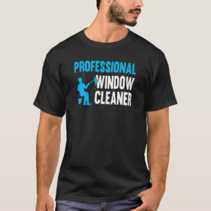 Camiseta Limpiador de ventanas profesional