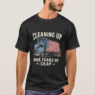 Camiseta Limpiando tus 4 años de inaguración de basura de T