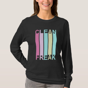 Camiseta Limpiar Freak Neat Cleaning Lady Ocd Retro