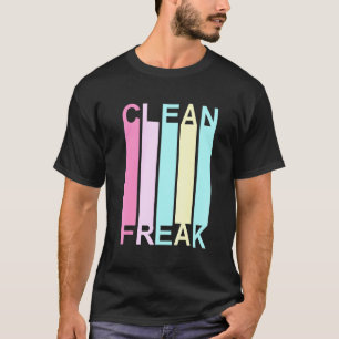 Camiseta Limpiar Freak Neat Cleaning Lady Ocd Retro