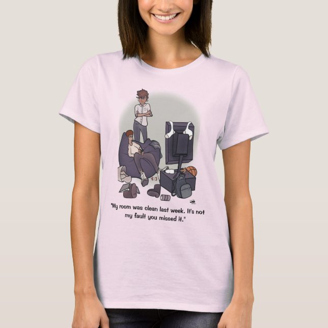 Camiseta Limpiar la habitación de las mujeres (Anverso)