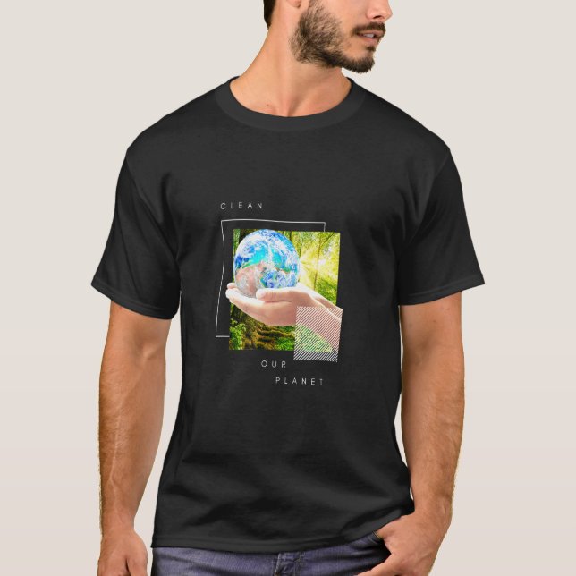 Camiseta Limpiar nuestra edición del bosque de planetas (Anverso)