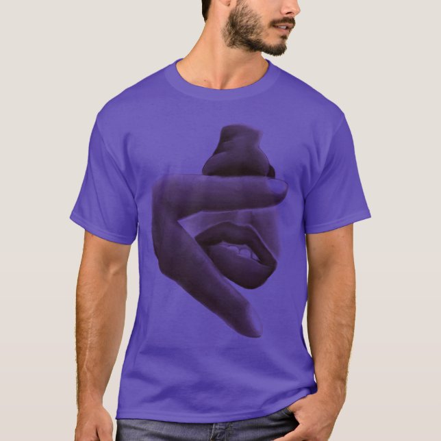 Camiseta Límpiate la nariz divertido (Anverso)