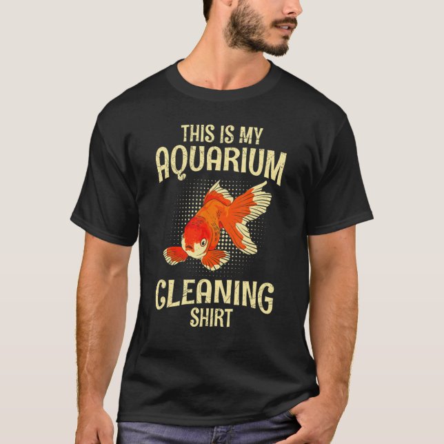 Camiseta Limpieza de acuario 3 (Anverso)
