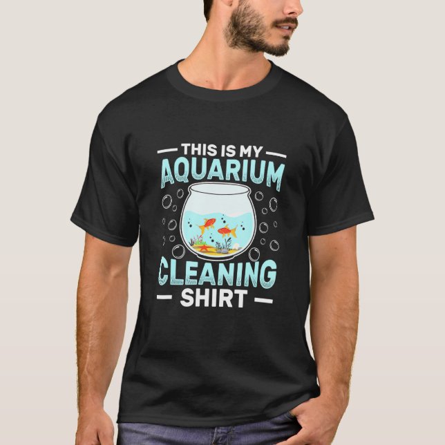 Camiseta Limpieza de acuario - Acuario (Anverso)