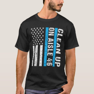 Camiseta Limpieza De Aisle 46 Impeach Biden 46 Hombres Muje