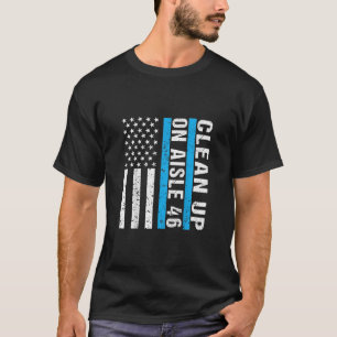 Camiseta Limpieza De Aisle 46 Impeach Biden 46 Hombres O