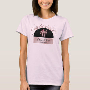Camiseta Limpieza de casa de criadas limpieza holograma