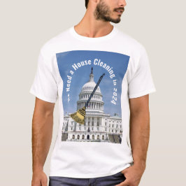 Camiseta Limpieza de casas elecciones 2024