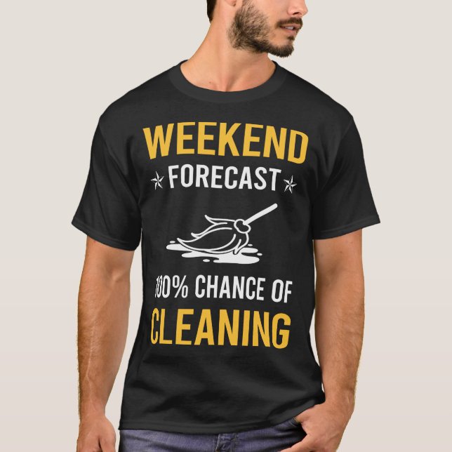 Camiseta Limpieza de fin de semana (Anverso)