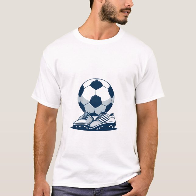 Camiseta Limpieza de fútbol y bolas (Anverso)