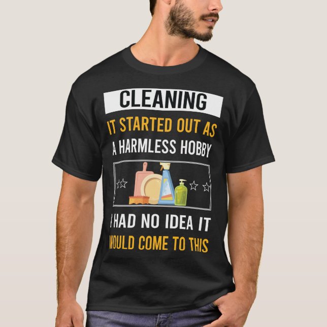 Camiseta Limpieza de hobby inofensiva (Anverso)
