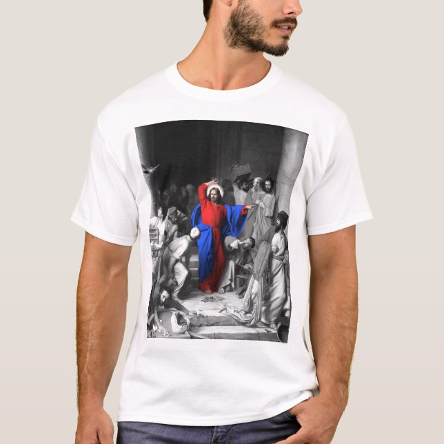Camiseta Limpieza de Jesús del Templo (Anverso)