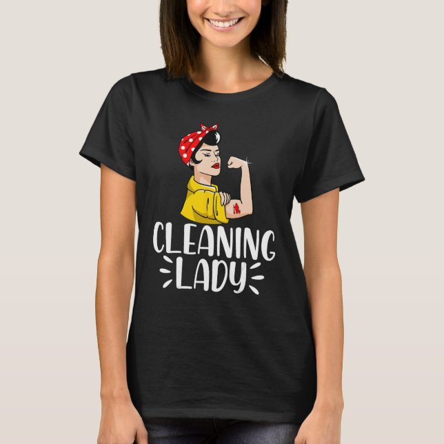 Camiseta Limpieza de la casa de la dama 2 (Anverso)