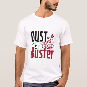Camiseta Limpieza de la casa de limpieza Lady Dust Buster