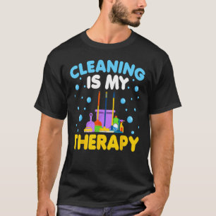 Camiseta Limpieza De Las Familias Es Mi Terapia