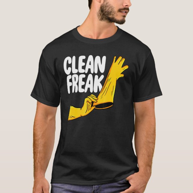 Camiseta Limpieza de las mujeres limpiadoras de Freak 1 (Anverso)