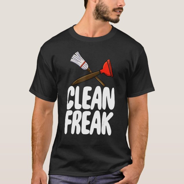 Camiseta Limpieza de las mujeres limpiadoras de Freak 2 (Anverso)