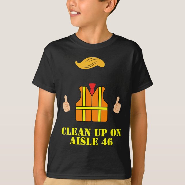Camiseta Limpieza de los chalecos antibalas de Trump en Ais (Anverso)