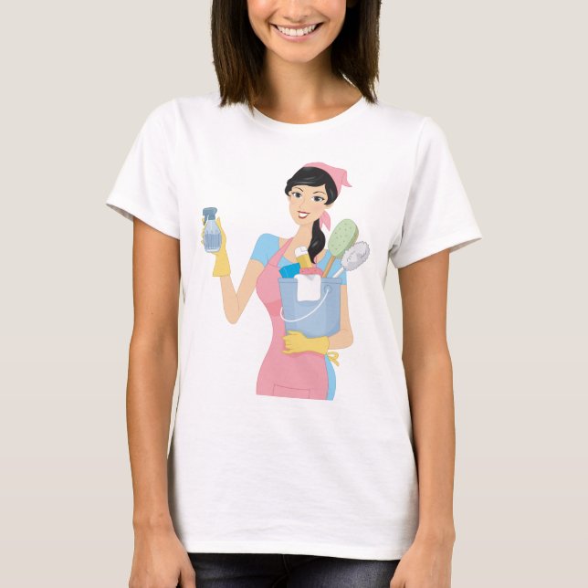 Camiseta Limpieza de mujeres (Anverso)