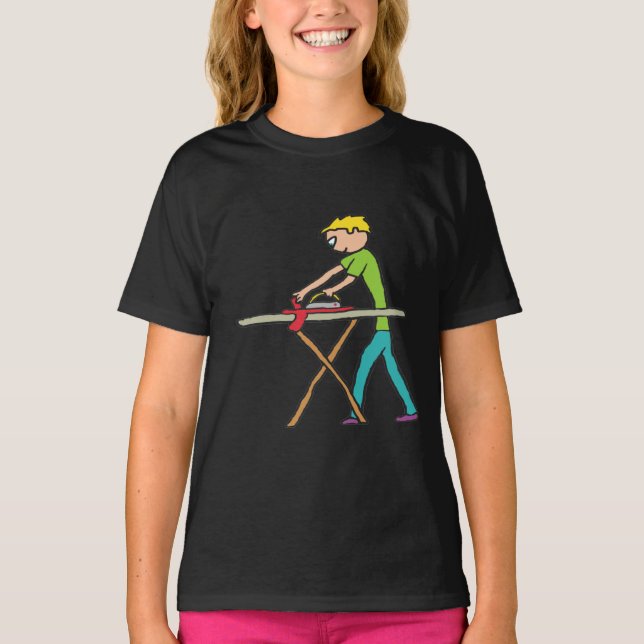 Camiseta Limpieza de planchado (Anverso)