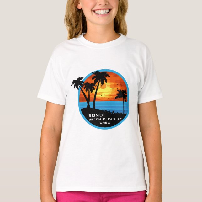 Camiseta Limpieza de playa - Equipo voluntario (Anverso)