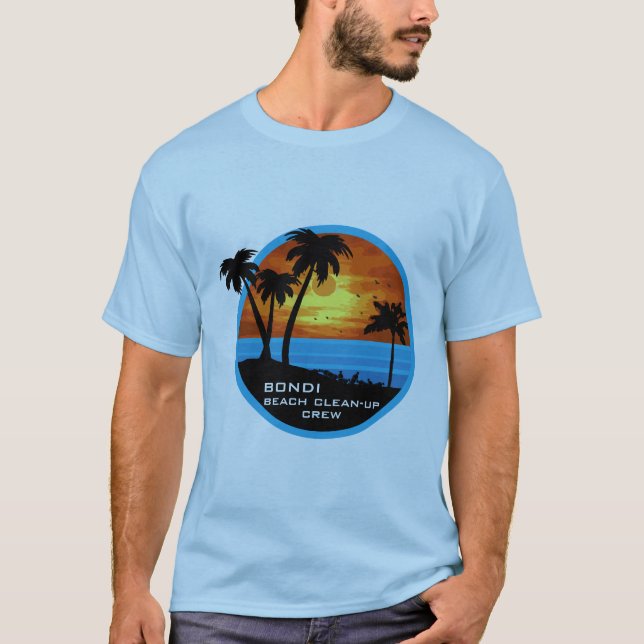 Camiseta Limpieza de playa - Equipo voluntario (Anverso)
