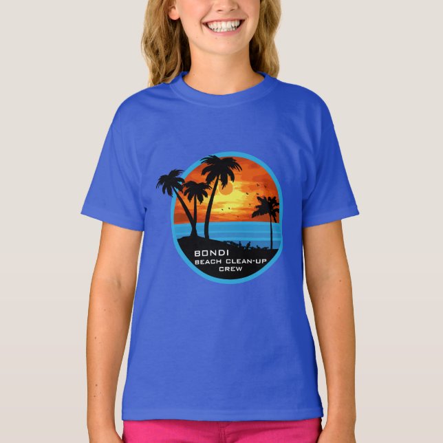 Camiseta Limpieza de playa - Equipo voluntario (Anverso)