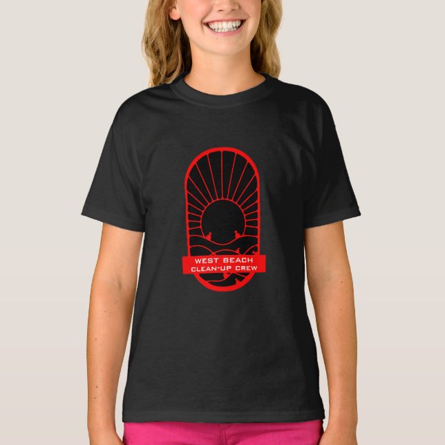 Camiseta Limpieza de playa - Equipo voluntario (Anverso)