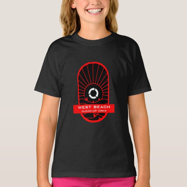 Camiseta Limpieza de playa - Equipo voluntario (Anverso)