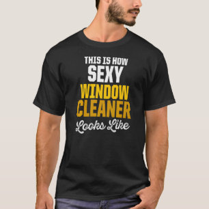 Camiseta Limpieza del limpiador de ventanas 10