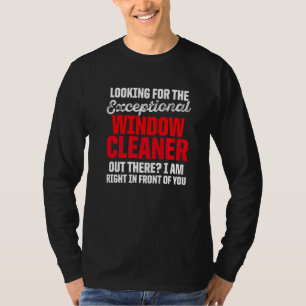 Camiseta Limpieza del limpiador de ventanas 22