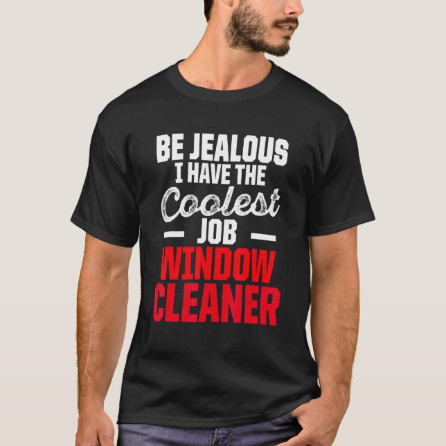 Camiseta Limpieza del limpiador de ventanas 29 (Anverso)