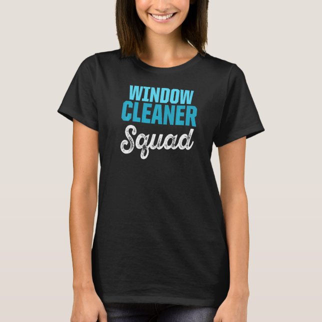 Camiseta Limpieza del limpiador de ventanas 36 (Anverso)