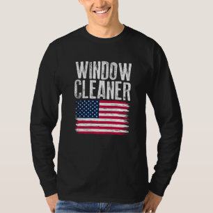 Camiseta Limpieza del limpiador de ventanas 40