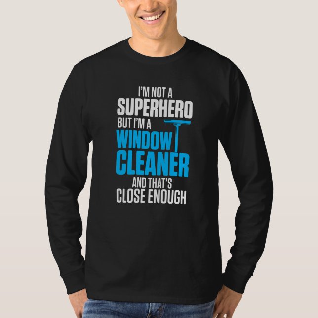 Camiseta Limpieza del limpiador de ventanas 41 (Anverso)