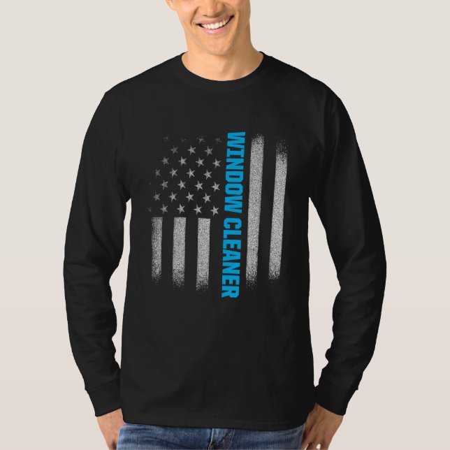 Camiseta Limpieza del limpiador de ventanas 5 (Anverso)