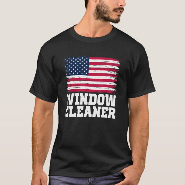 Camiseta Limpieza del limpiador de ventanas 78 (Anverso)