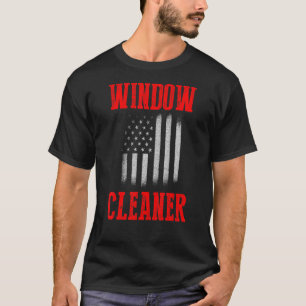 Camiseta Limpieza del limpiador de ventanas 8